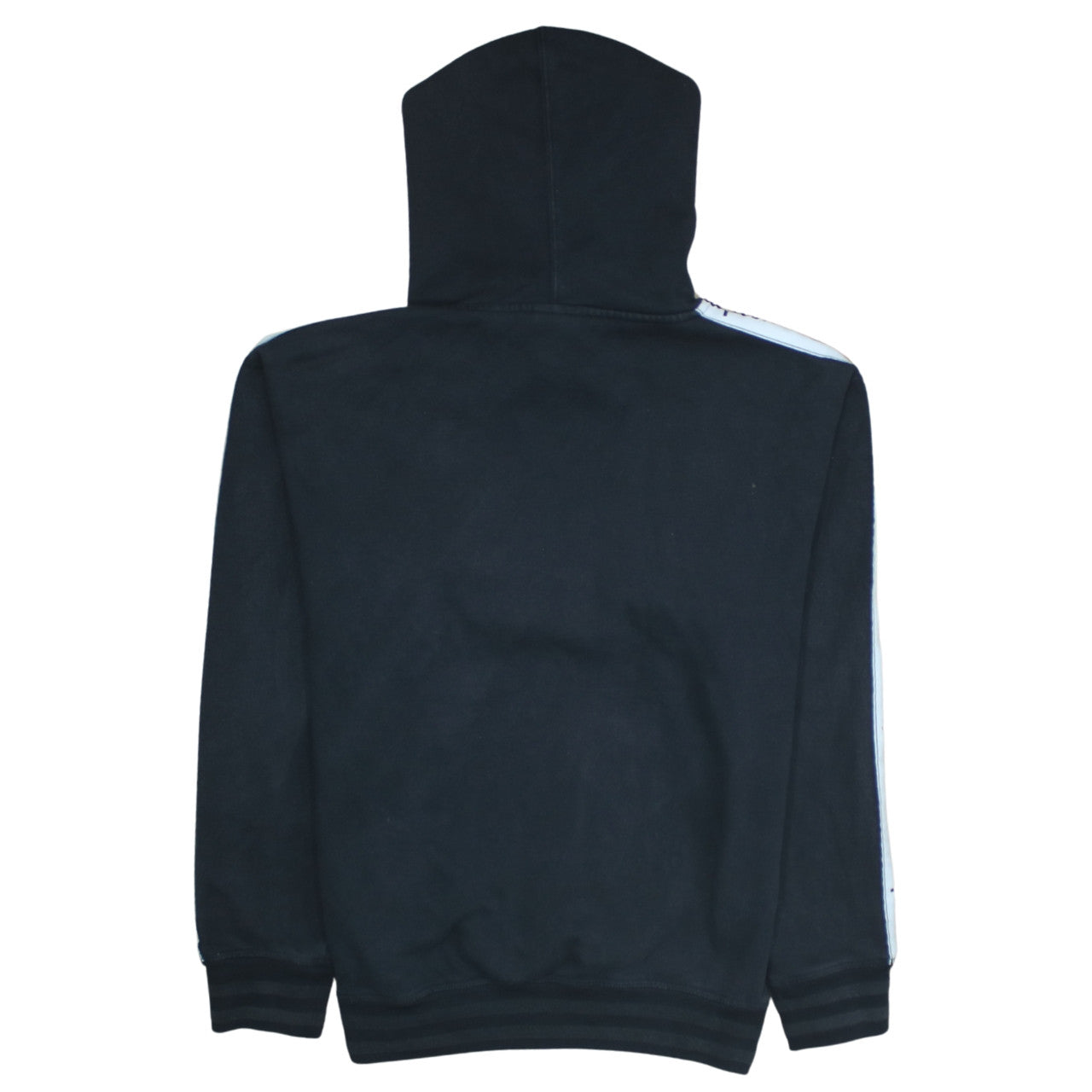 Champion Men's Black Small Pullover Hoodie with Logo Sleeves