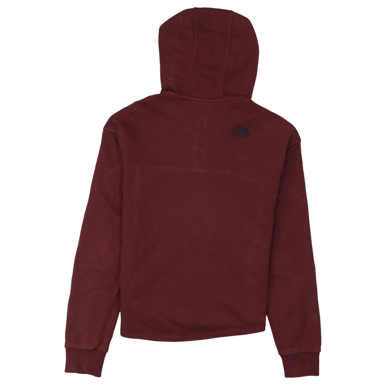 The North Face Womens Burgundy XS 1/2 Zip Hooded Sweatshirt