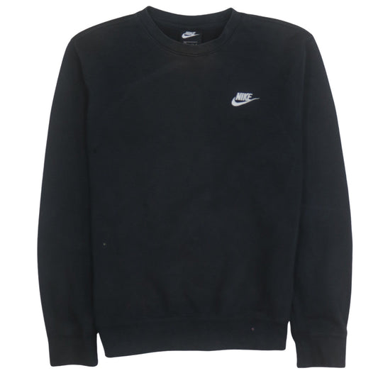 Nike Men's Black XS Pullover Sweatshirt Crew Neck Fleece