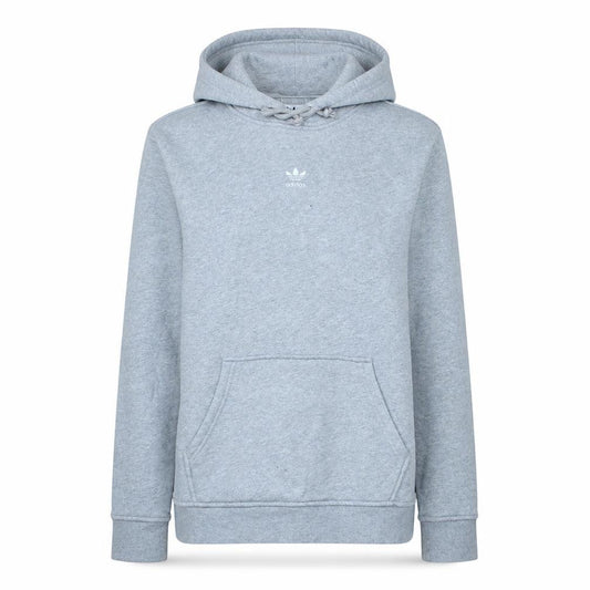 Adidas Women’s Grey Pullover Hoodie Size 10 Hooded Sweatshirt Casual