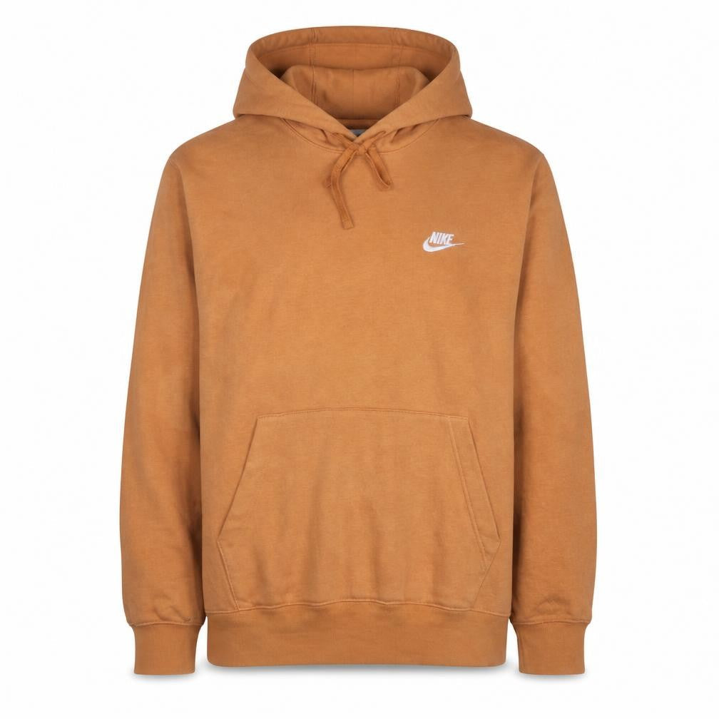 Nike Women’s Brown Pullover Hoodie Size M Cotton Blend Casual
