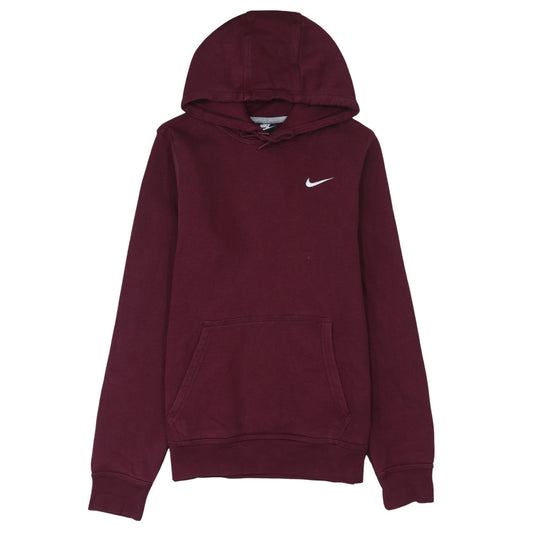 Nike Men's Red Pullover Hoodie Small Fleece Sportswear