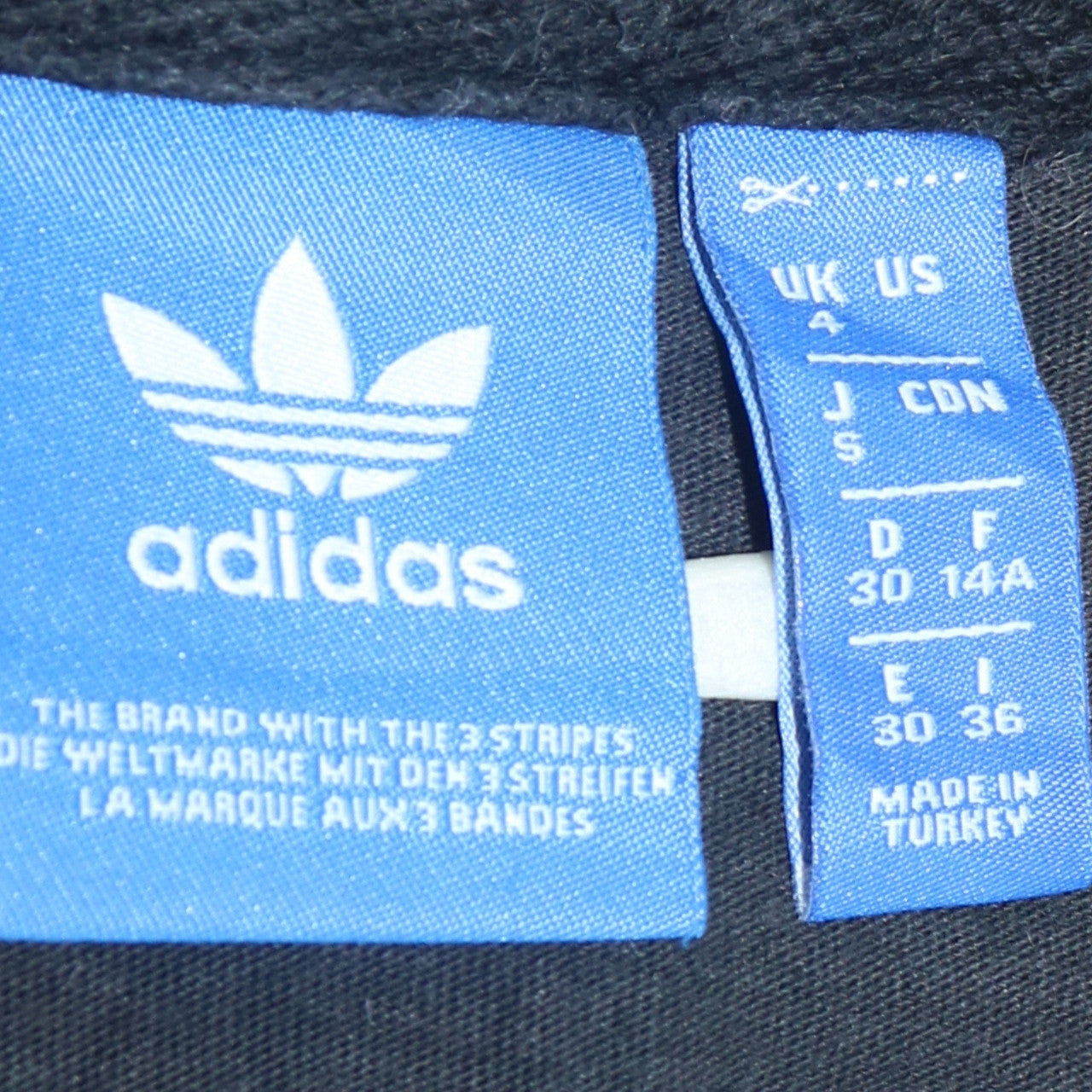 Adidas Womens Black T-Shirt Small Logo Crew Neck Short Sleeve