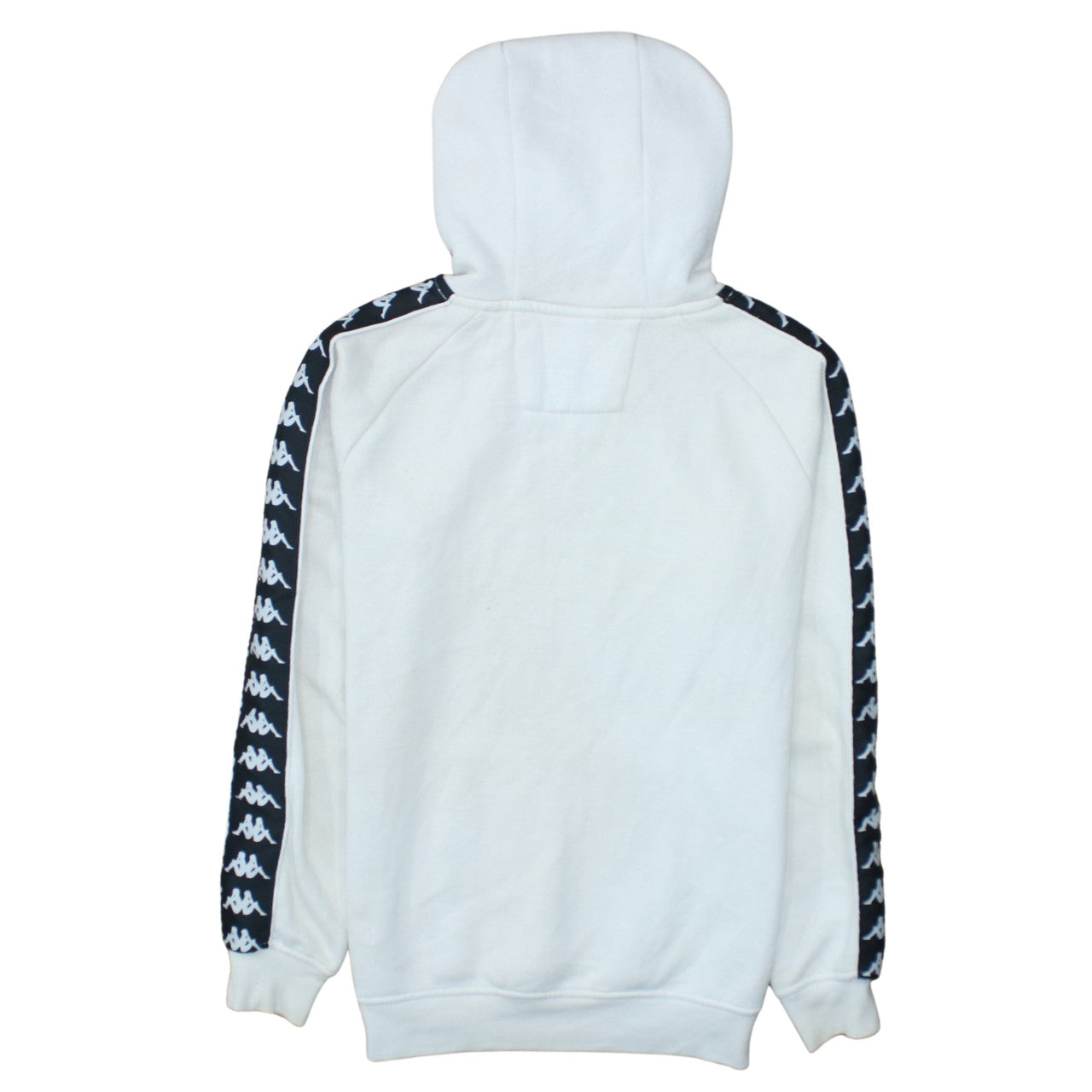 Kappa Men's White Small Pullover Hoodie with Logo