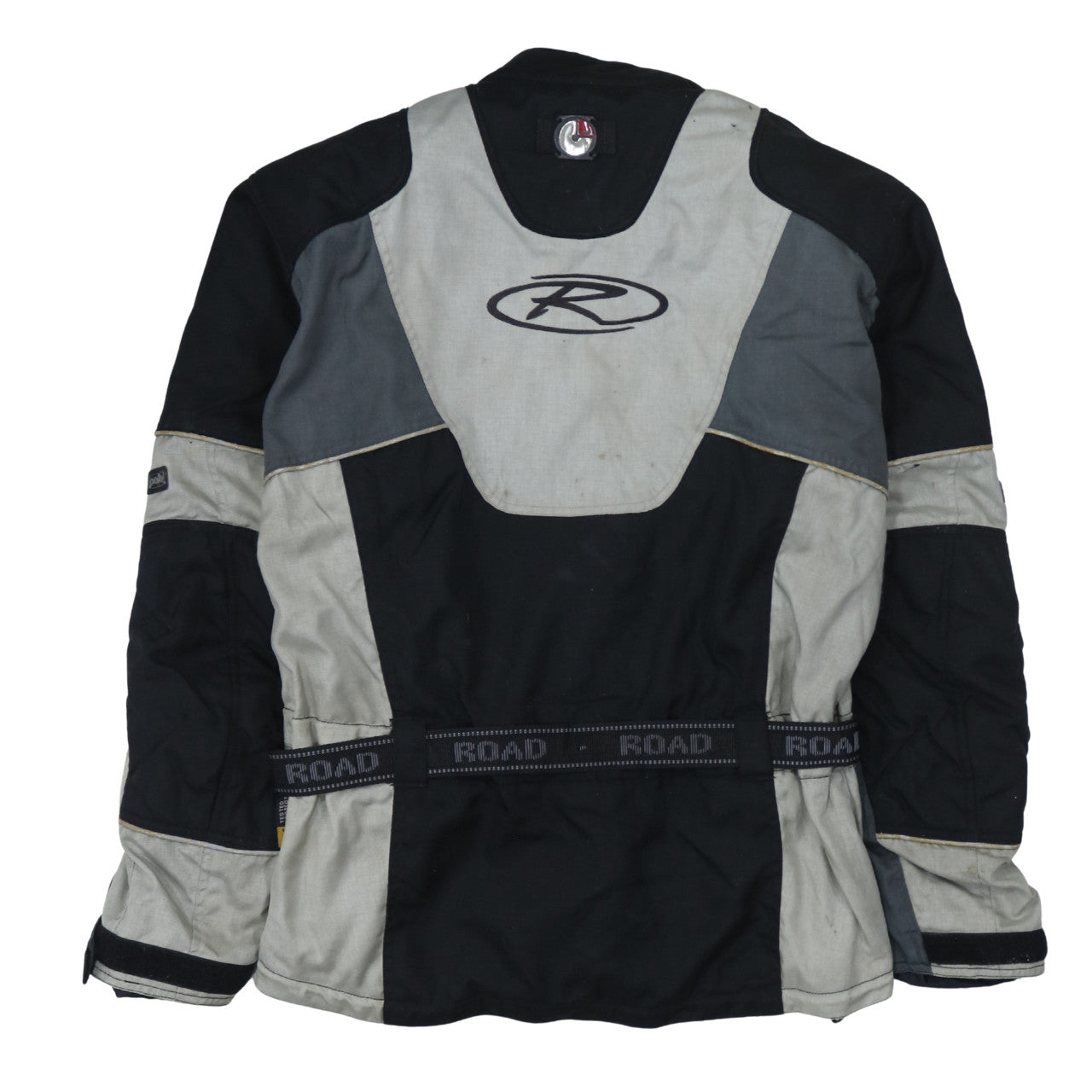Polo Men's Black Motorcycle Jacket M Waterproof Belted Polyamide