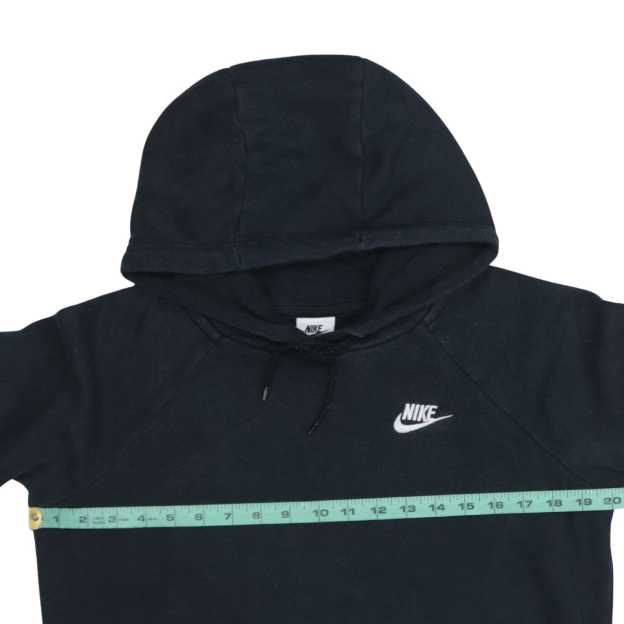 Nike Men's Black XS Pullover Hoodie with Logo and Pocket