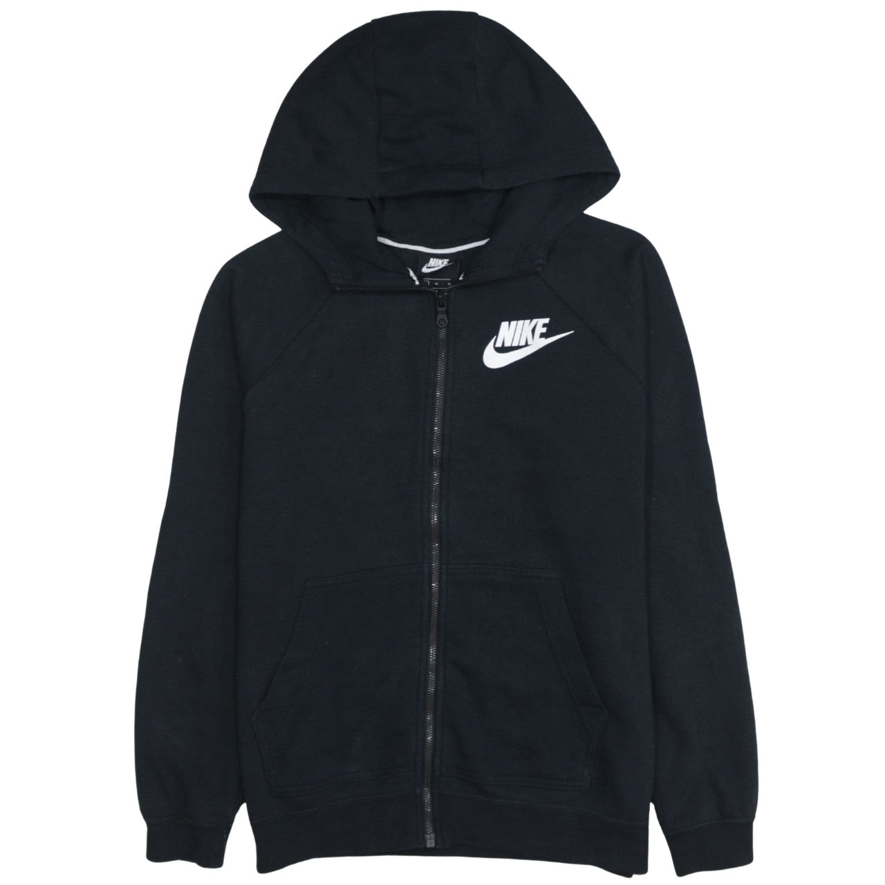 Nike Men's Black Full Zip Hoodie M Regular Fit Sportswear