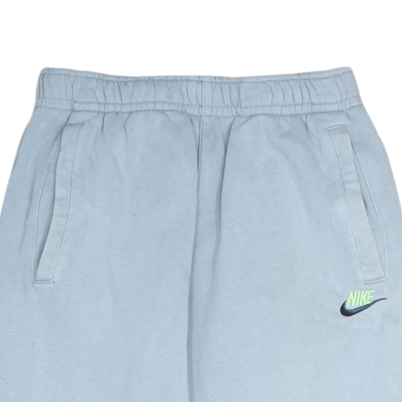 Nike Men’s Grey Fleece Jogger Sweatpants Size S Elastic Waist