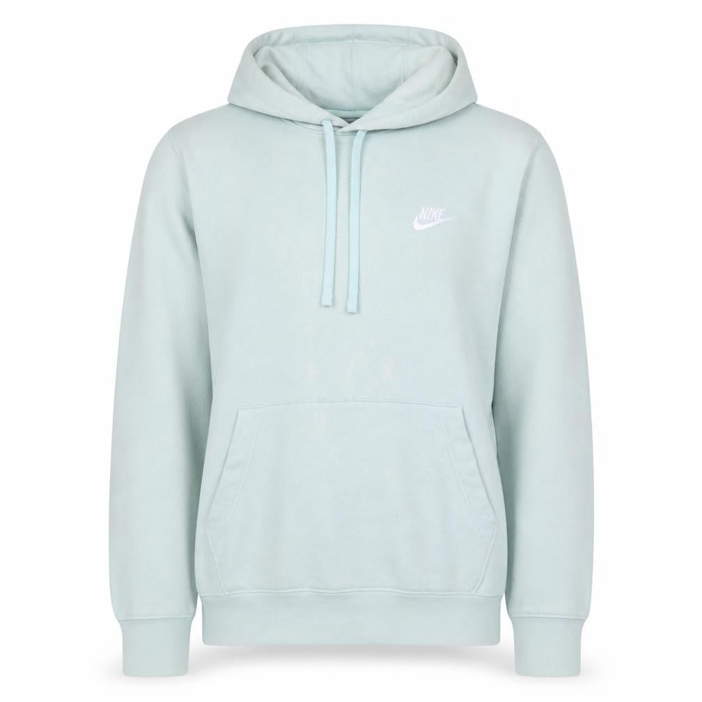 Nike Men's Blue Small Pullover Hoodie with Logo