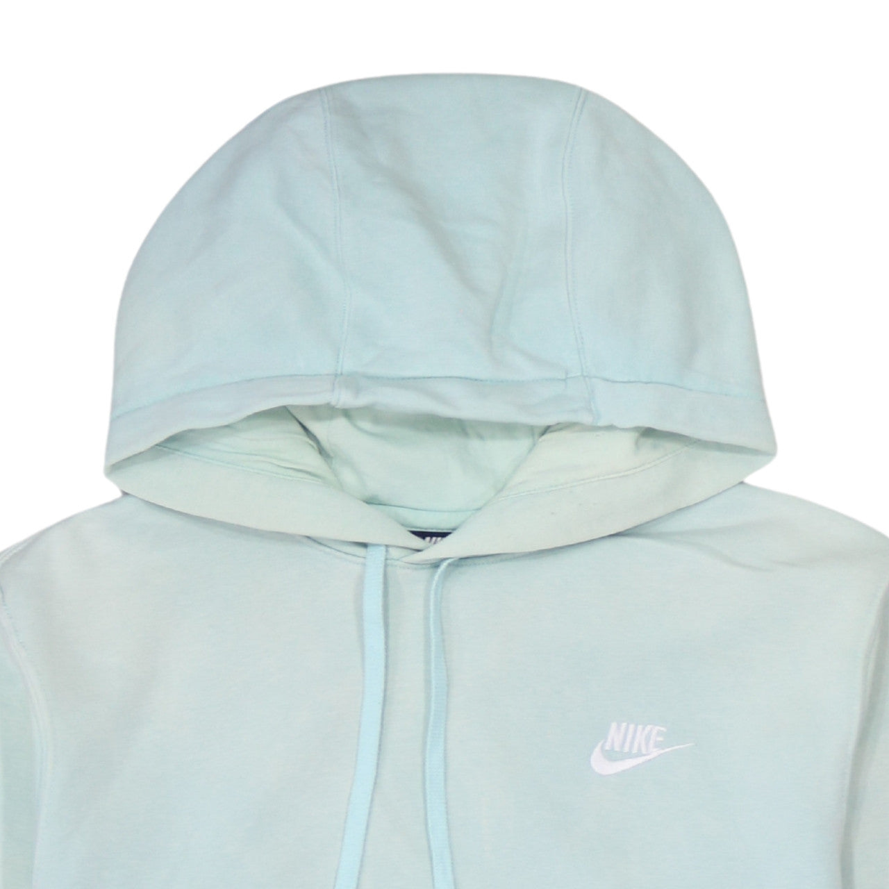 Nike Men's Blue Small Pullover Hoodie with Logo