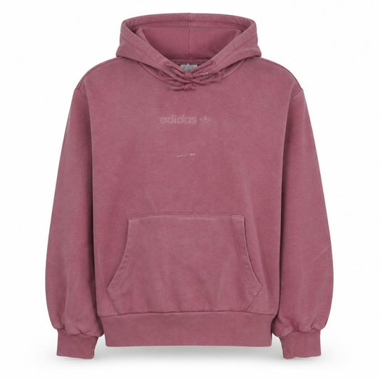 Adidas Women Pink Pullover Hoodie Size 10 Hooded Sweatshirt Casual