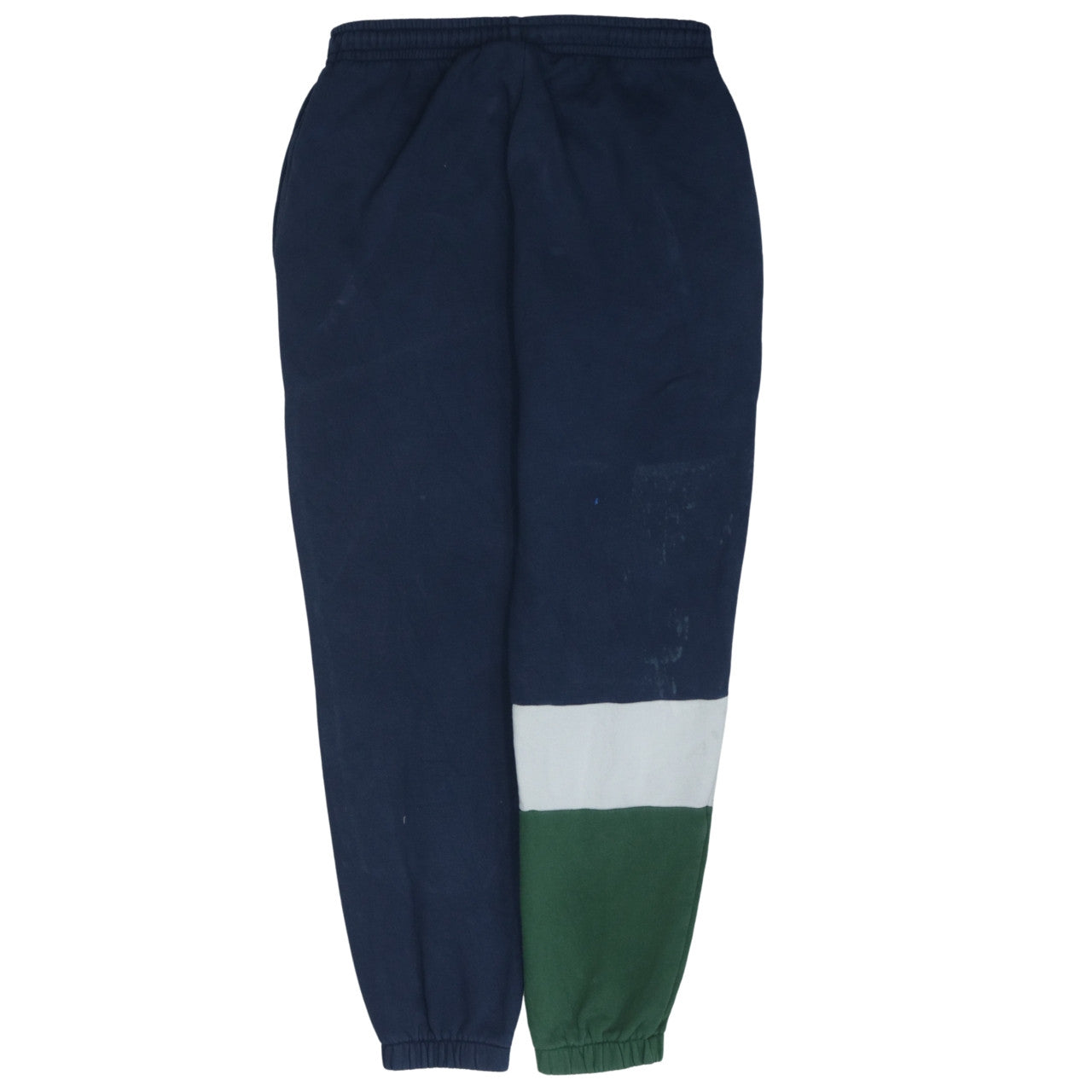 Lacoste Mens Blue Colourblock Joggers Size S Regular Fit