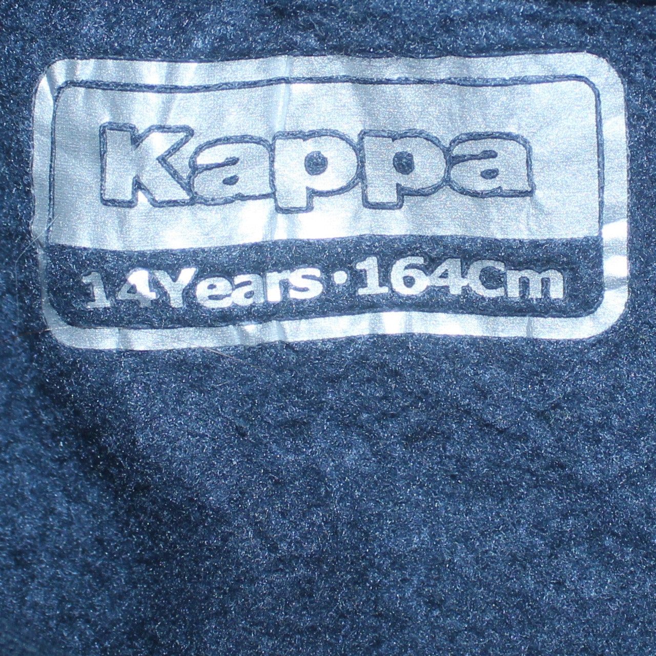Kappa Boys Blue Pullover Hoodie 14 Years Graphic Logo Hooded Sweatshirt