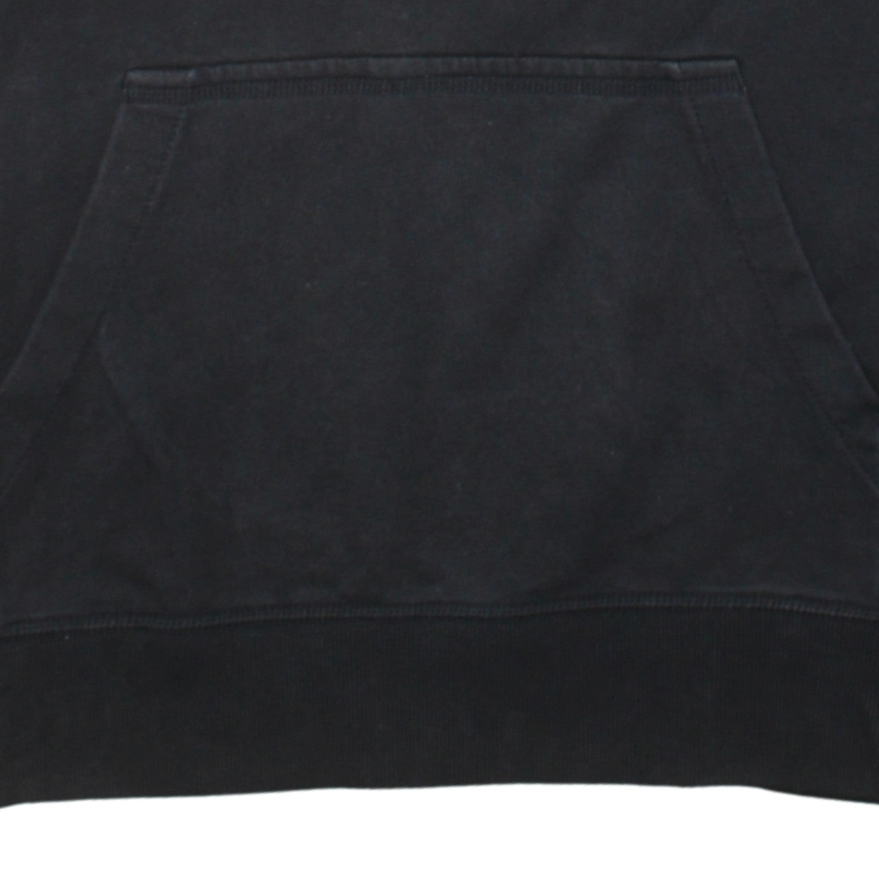 Timberland Men's Black Hoodie M Pullover Fleece Logo Sweatshirt