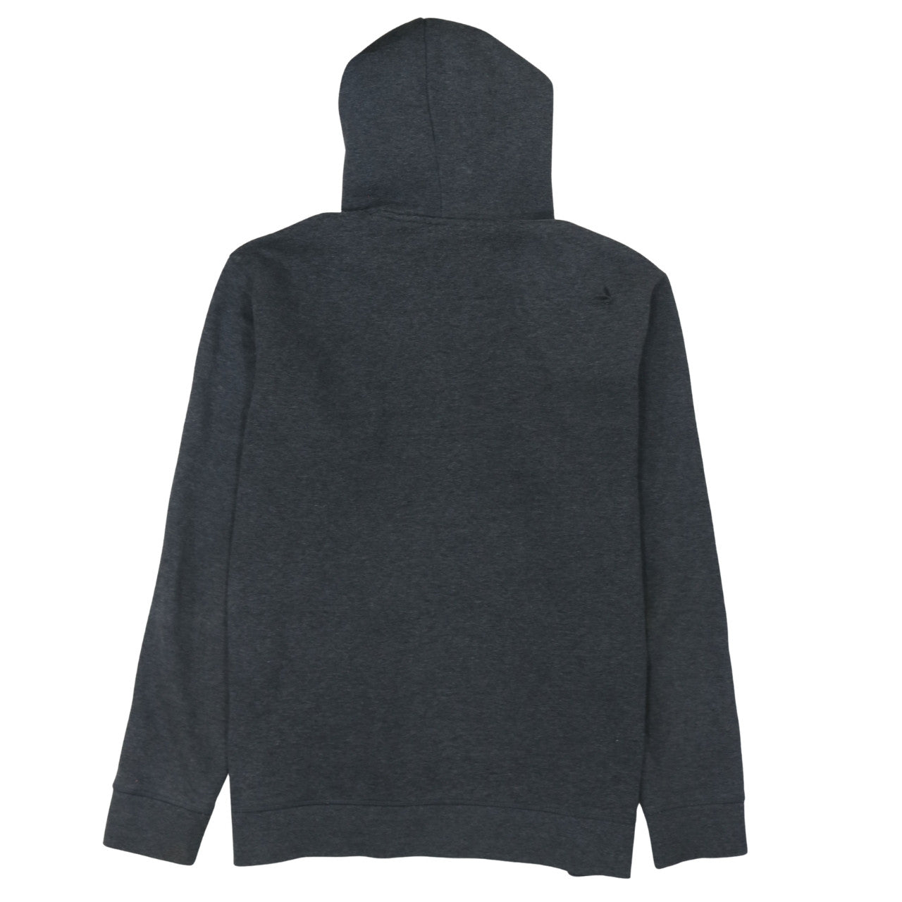 Reebok Men's Grey Hoodie L Pullover Logo Cotton Blend Warm Sweatshirt