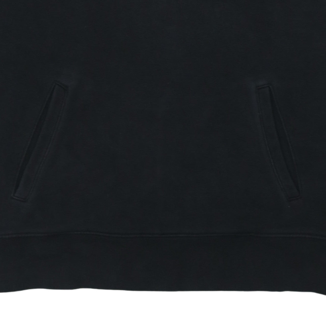 Fila Women Black Pullover Hoodie Medium Cotton Blend Casual