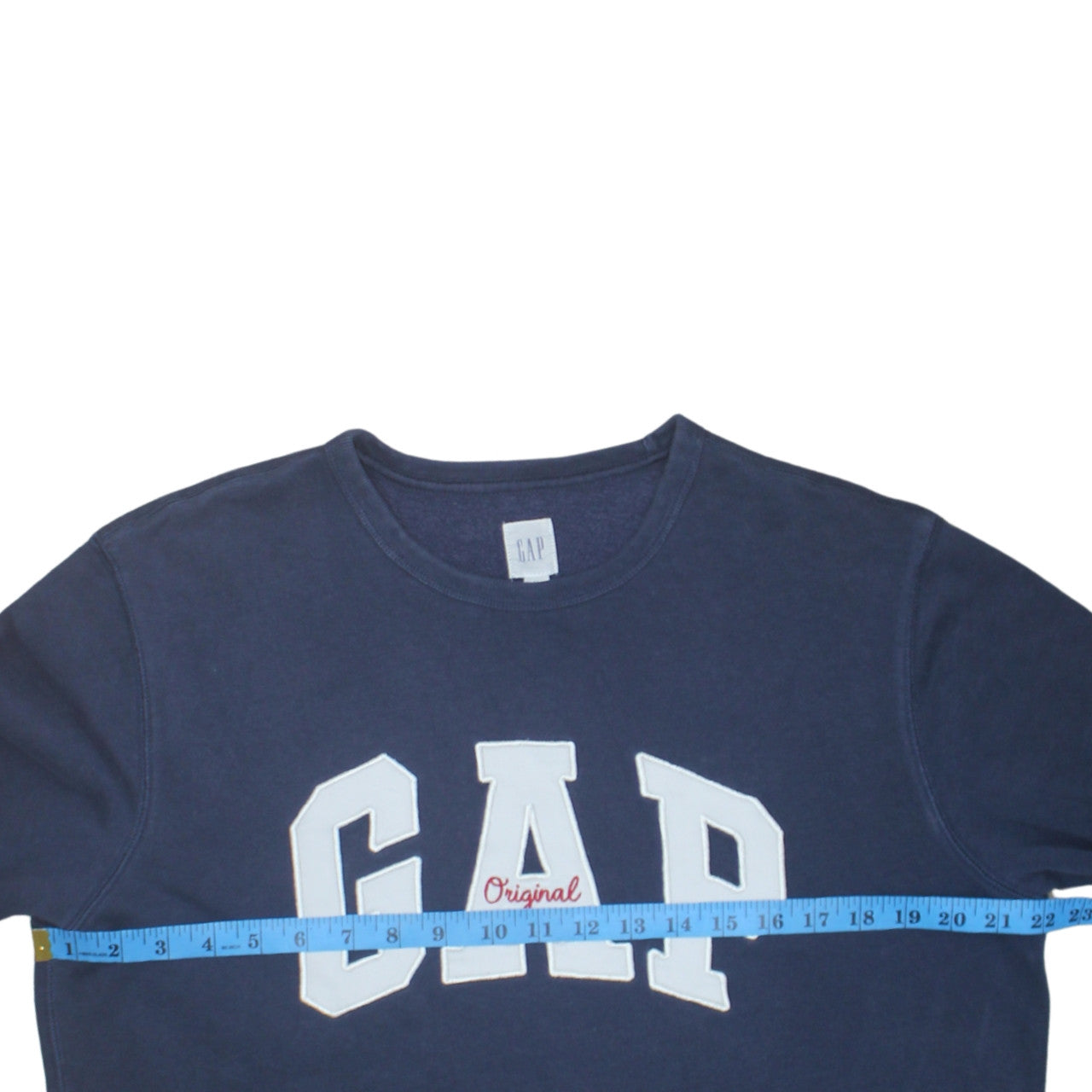 GAP Men's Blue Original Logo Pullover Sweatshirt Size M