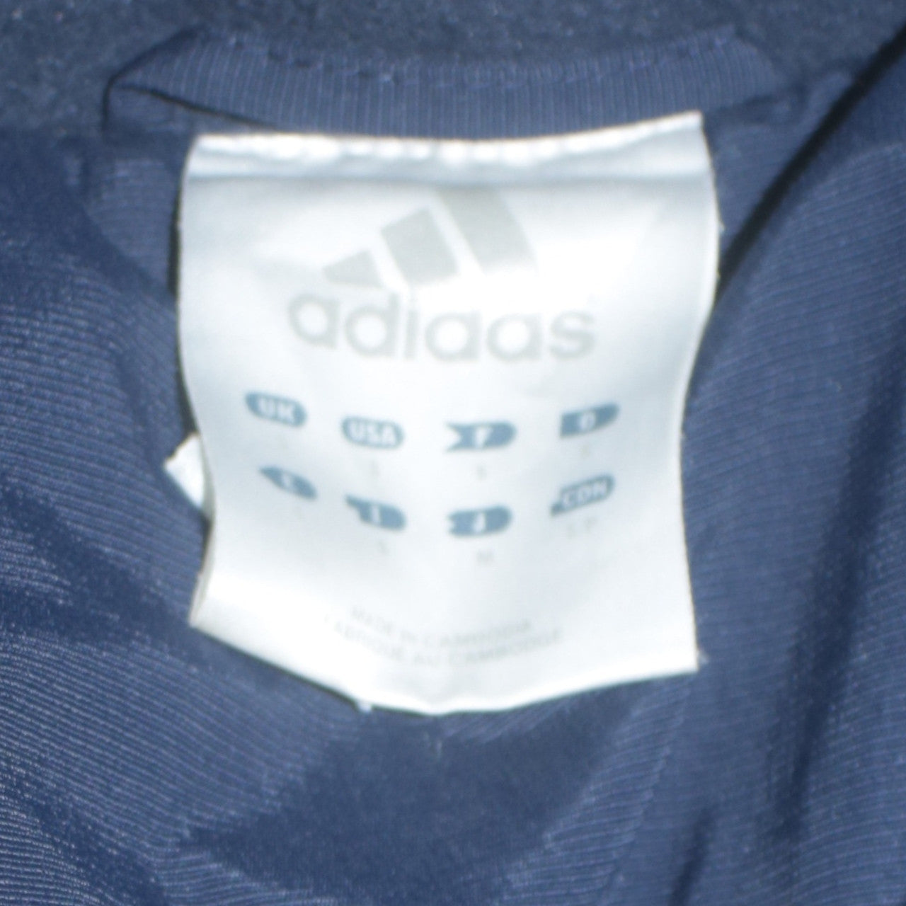 Adidas Men's Blue L Full Zip Lined Parka Jacket