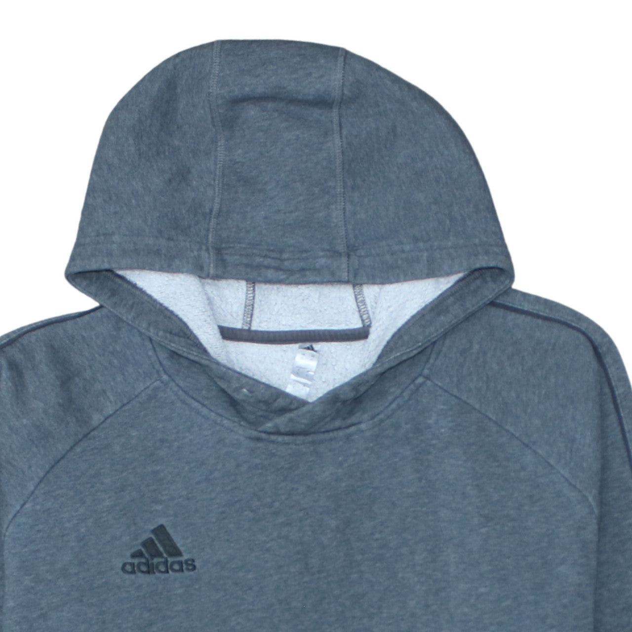 Adidas Men’s Grey XL Pullover Hoodie Fleece Sweatshirt