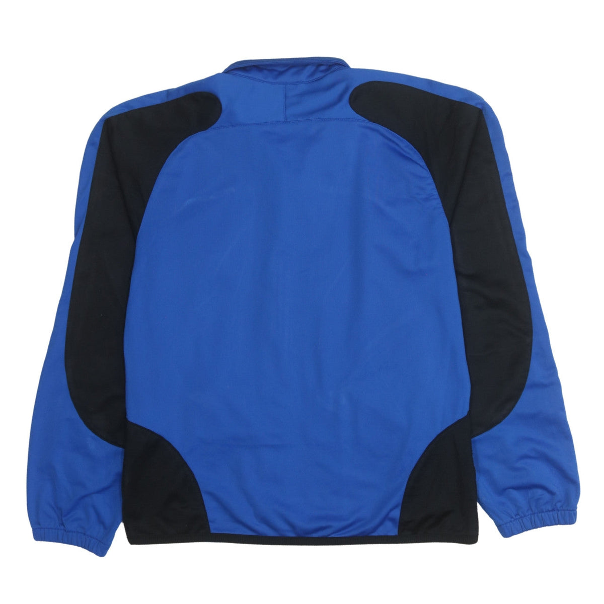 Erima Women's Blue Black Track Jacket Size 10 Full Zip Sports Top