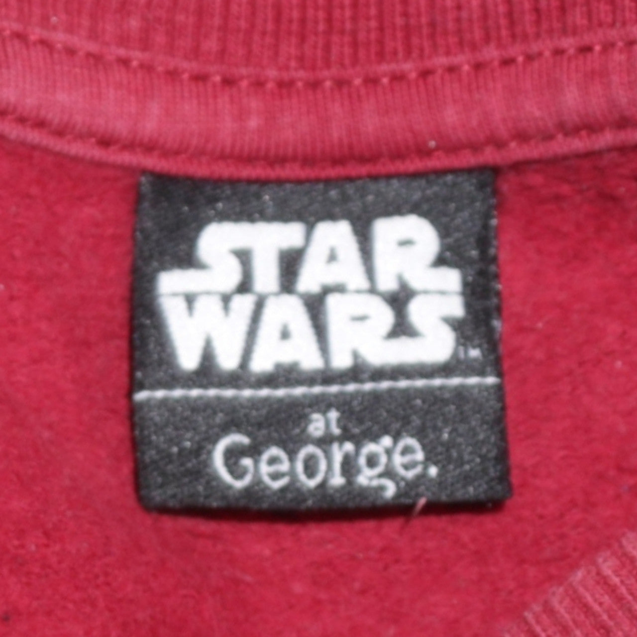 George Star Wars Men’s Red 3XL Pullover Christmas Sweatshirt