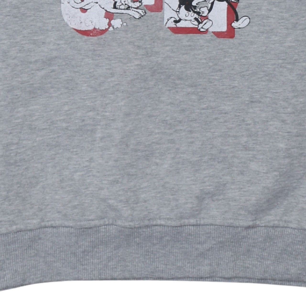 Disney Primark Womens Grey XS Sweatshirt Mickey Mouse Good Vibes Only