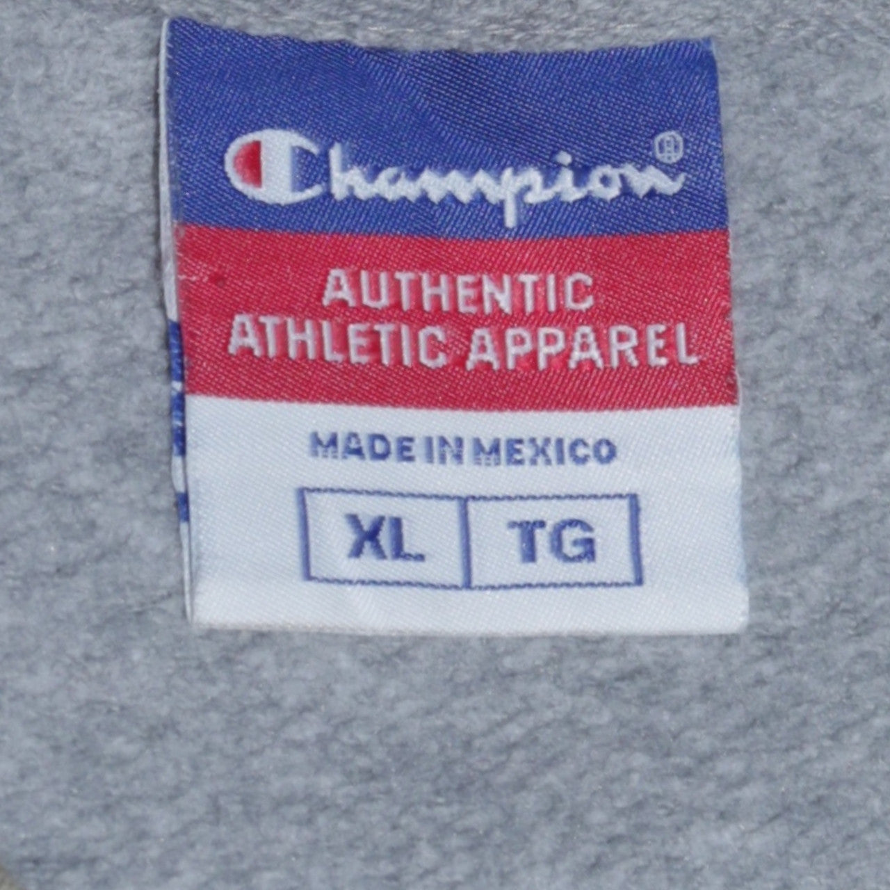 Champion Men's Grey XL Pullover Crew Neck Sweatshirt Radcliffe Embroidered Logo