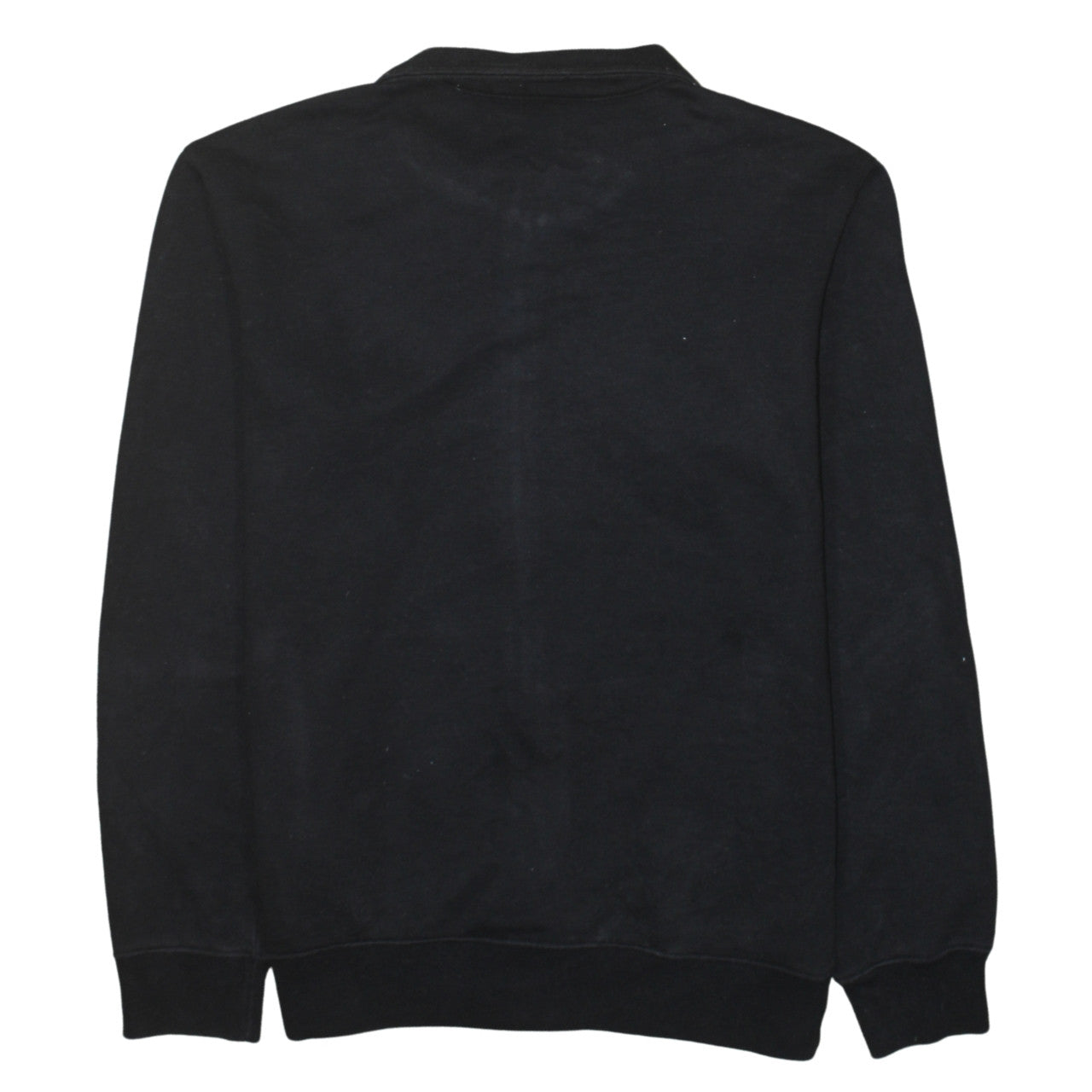 Champion Men's Black Small Track Jacket Full Zip Cotton Blend