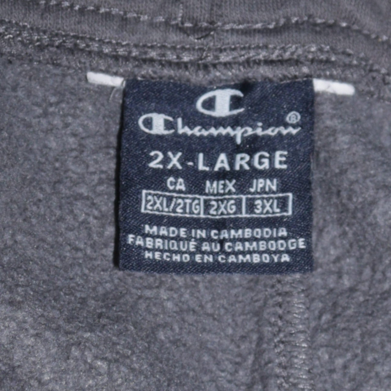 Champion Men's Grey 2XL Jogger Fleece Activewear Trousers