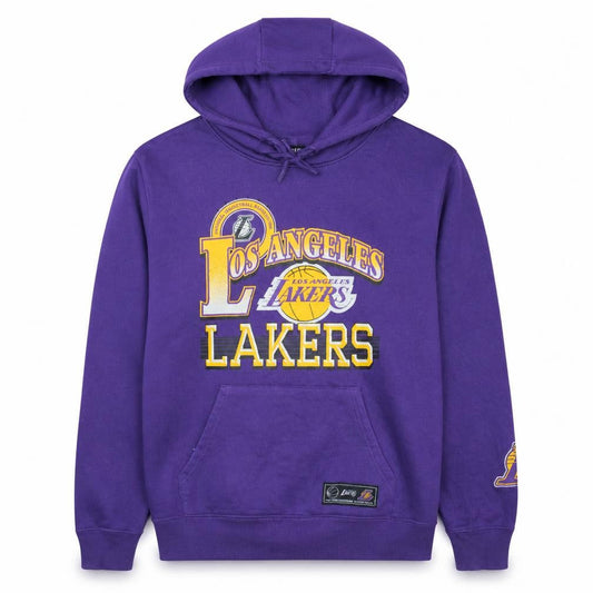 NBA Los Angeles Lakers Men's Purple Hoodie M Pullover Fleece