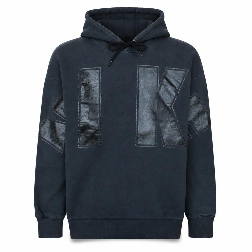 Nike Men's Black Pullover Hoodie S Fleece Graphic Logo Sweatshirt