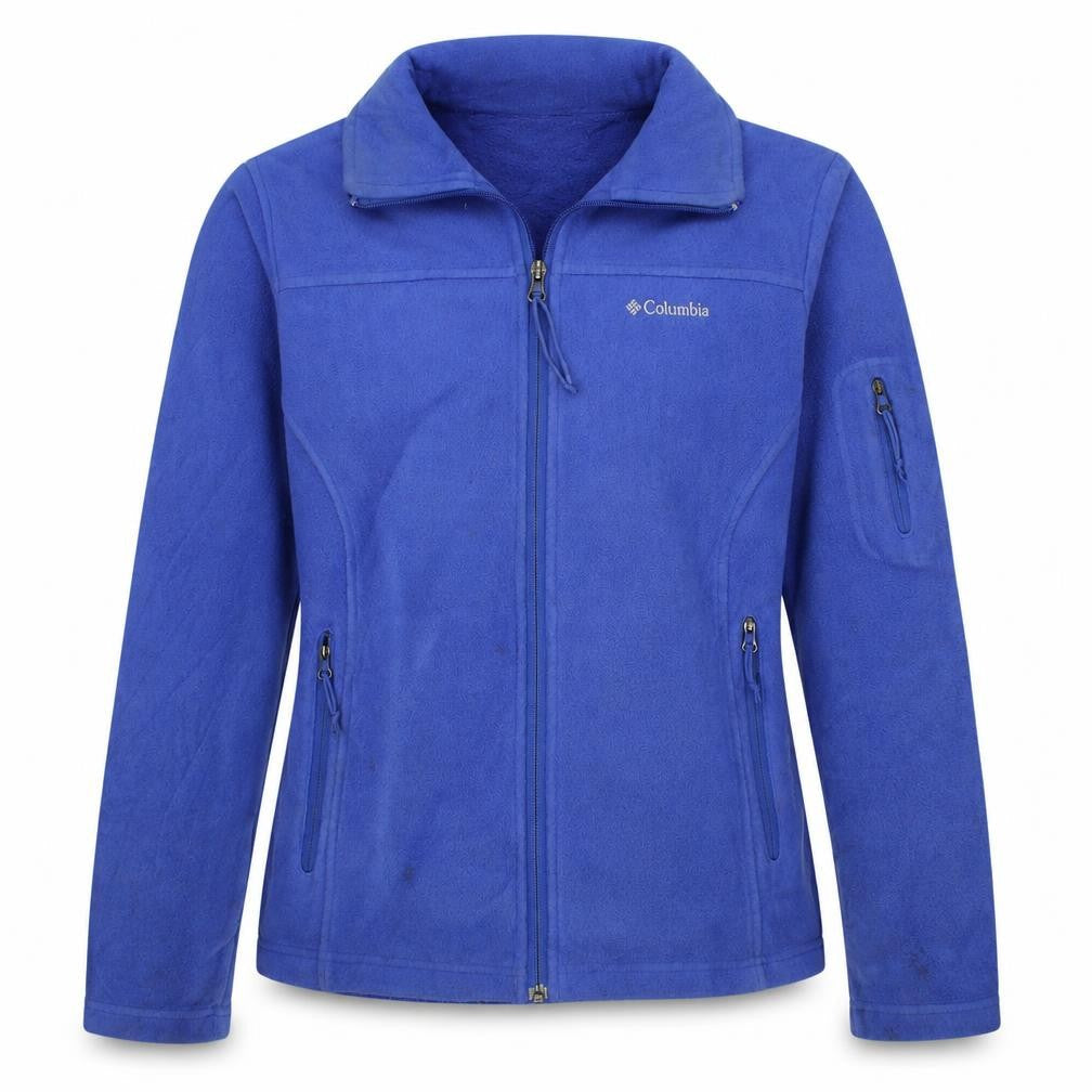 Columbia Women's Blue XS Fleece Full Zip Outdoor Active Jacket