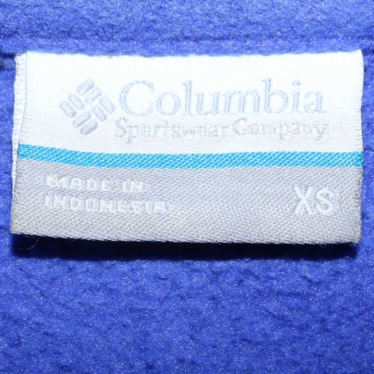 Columbia Women's Blue XS Fleece Full Zip Outdoor Active Jacket