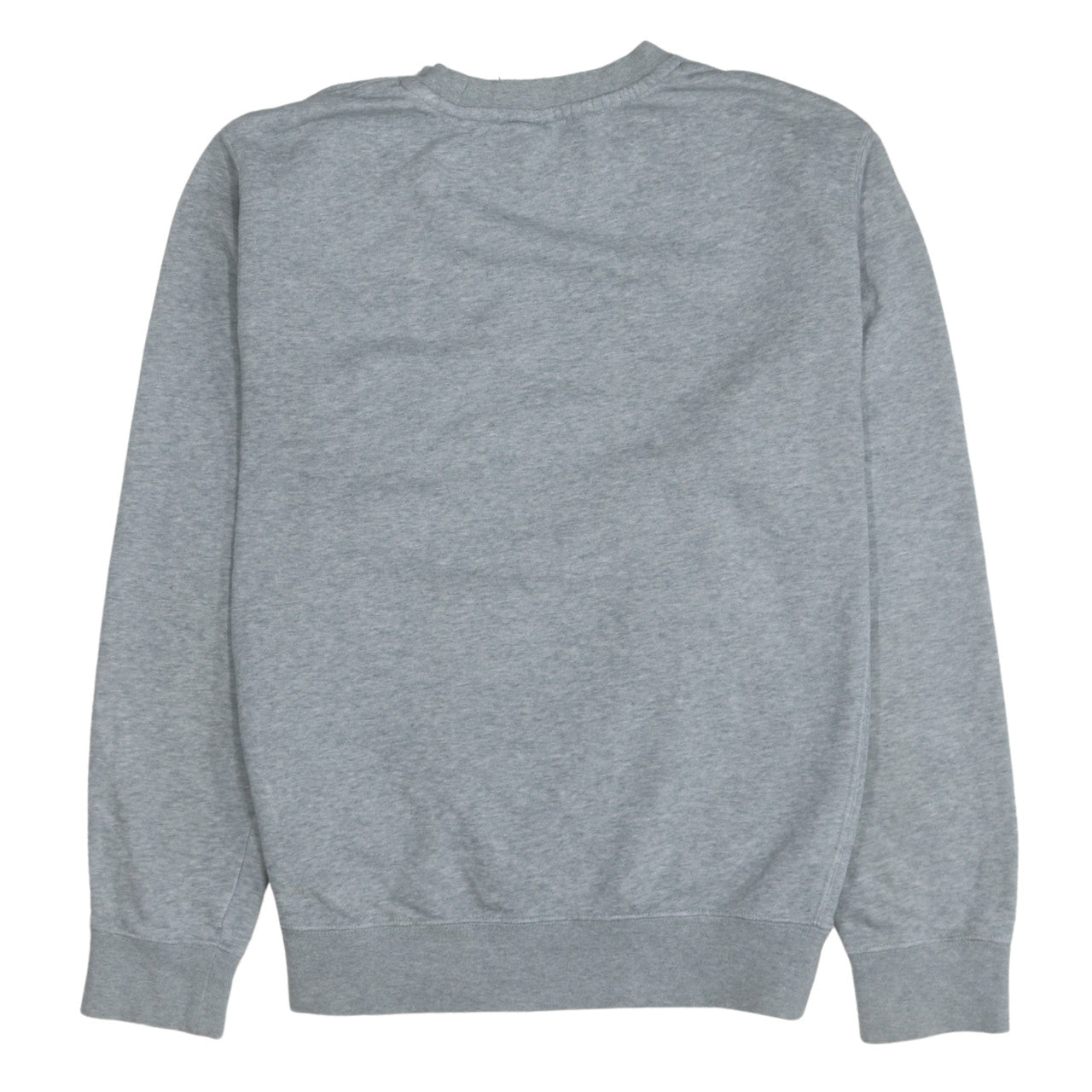 Nike Men's Grey Crew Neck Pullover Sweatshirt Size S