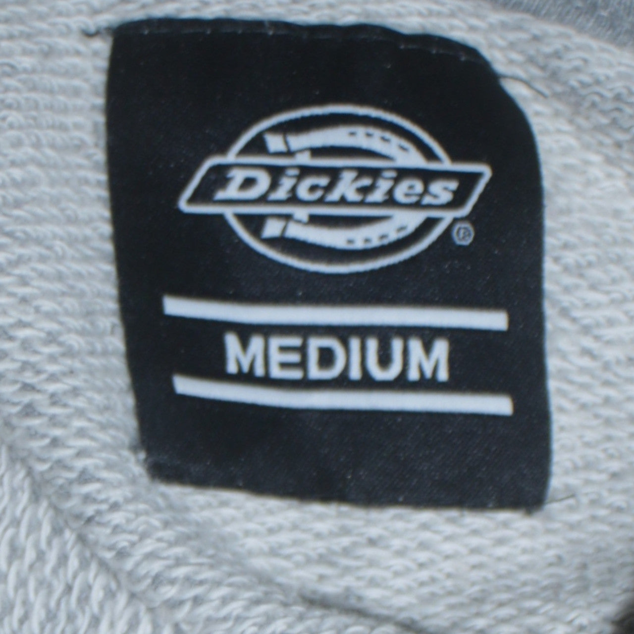 Dickies Men's Grey Pullover Hoodie Medium Regular Fit Fleece