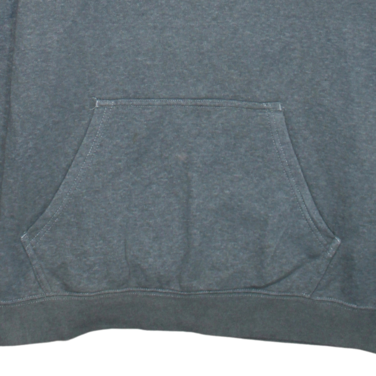 Champion Men's Grey Medium Pullover Hoodie with Logo Design