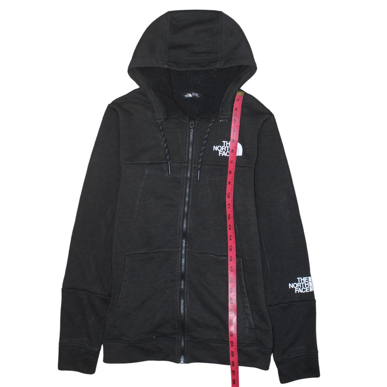 The North Face Men's Black Full Zip Hoodie Size S Outdoor Fleece