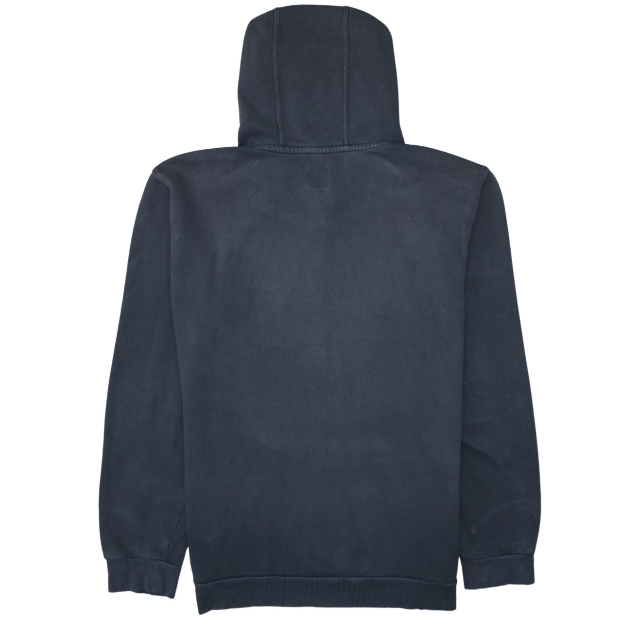 Adidas Men's Black Pullover Hoodie M Trefoil Logo Fleece Sweatshirt