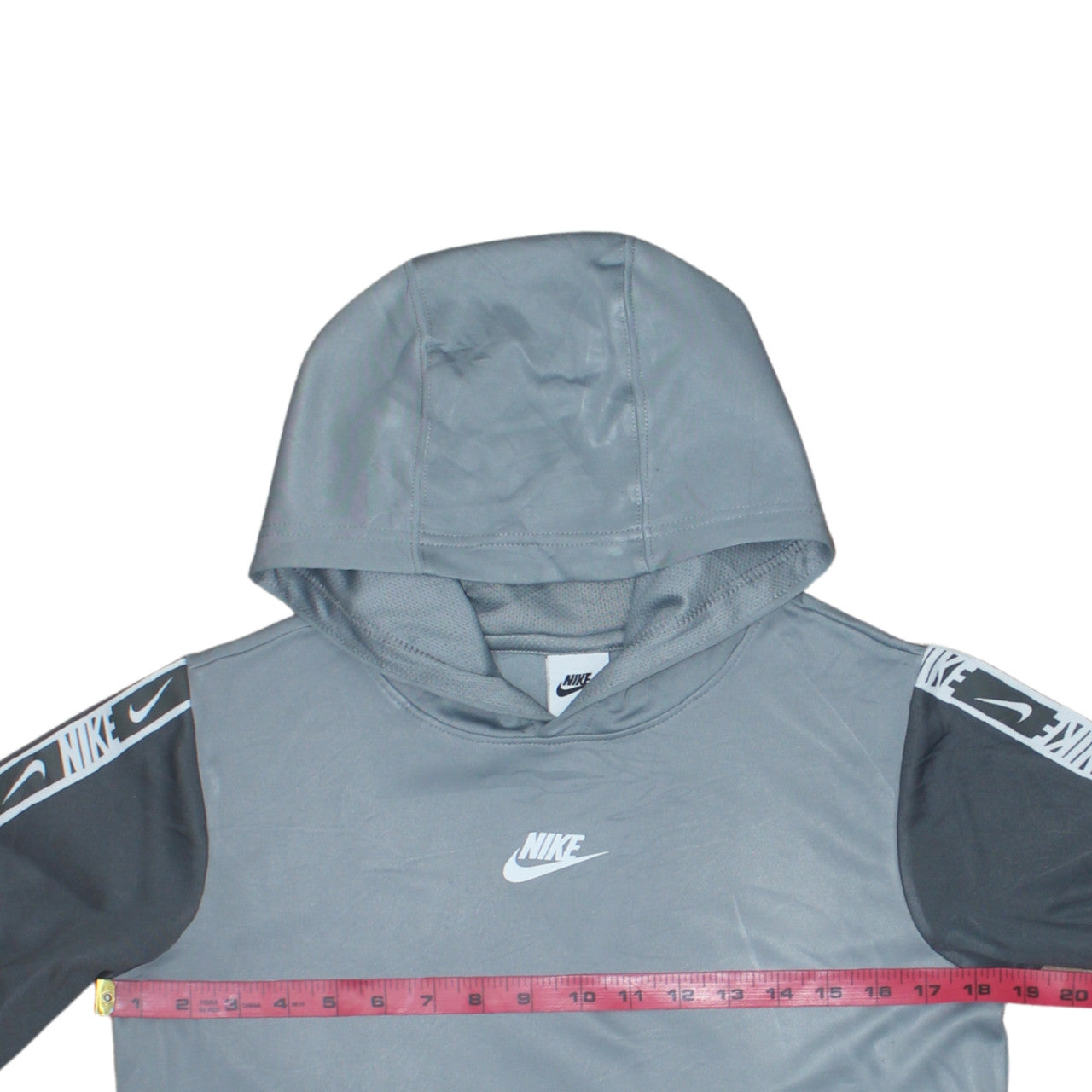 Nike Boys Grey Dri-FIT Pullover Hoodie L 147-158cm Sportswear