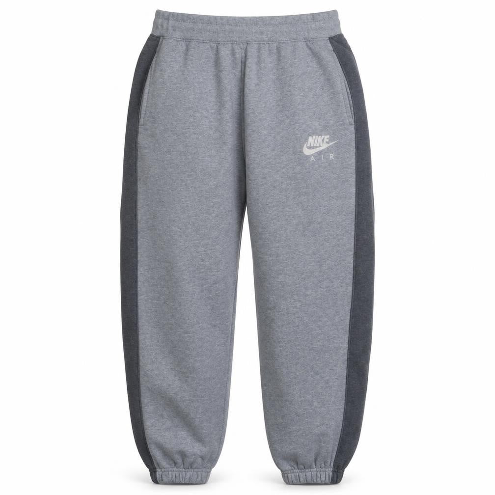 Nike Air Men's Grey Sweatpants M Regular Fit Elastic Waist