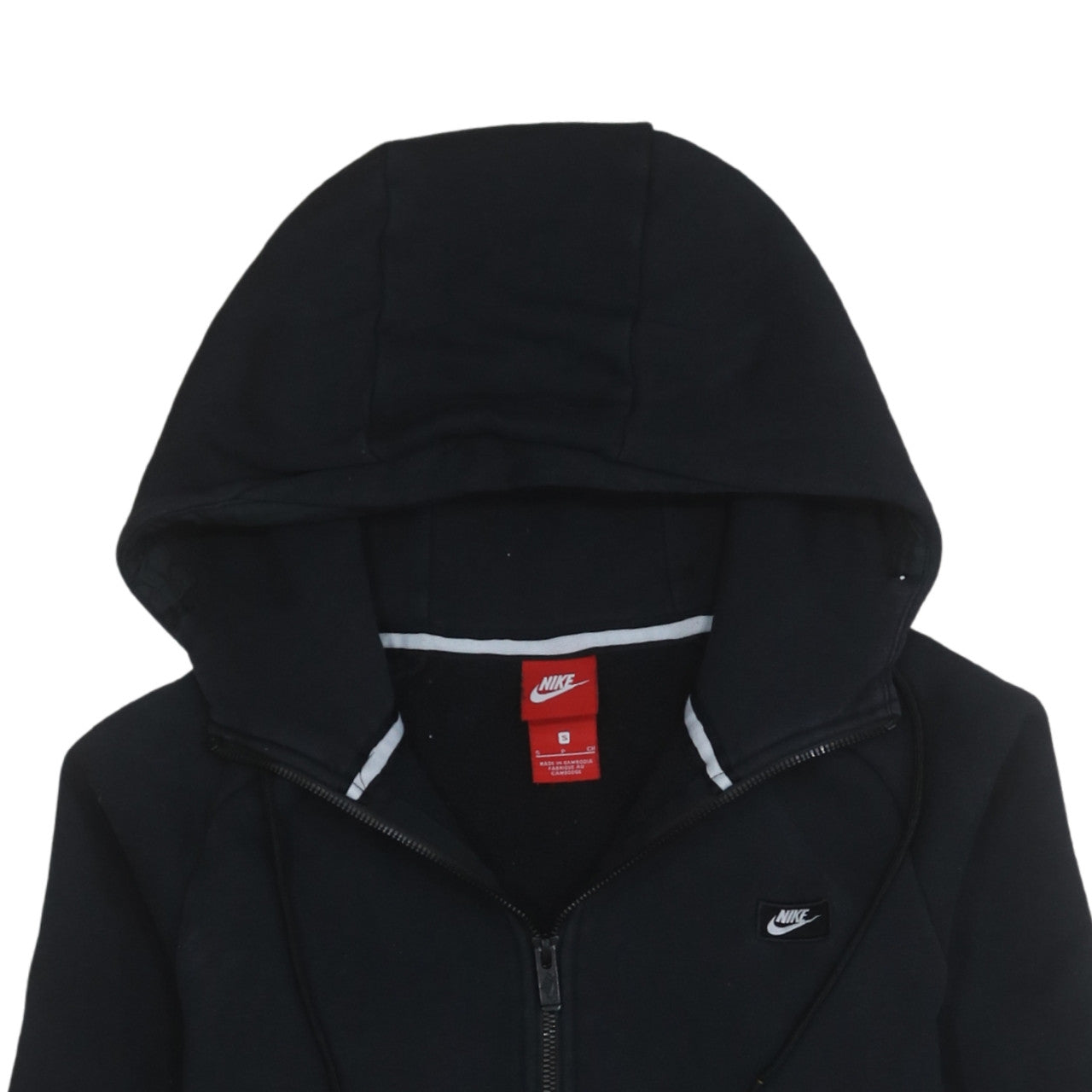 Nike Men's Black Full Zip Hoodie Size S Regular Fit