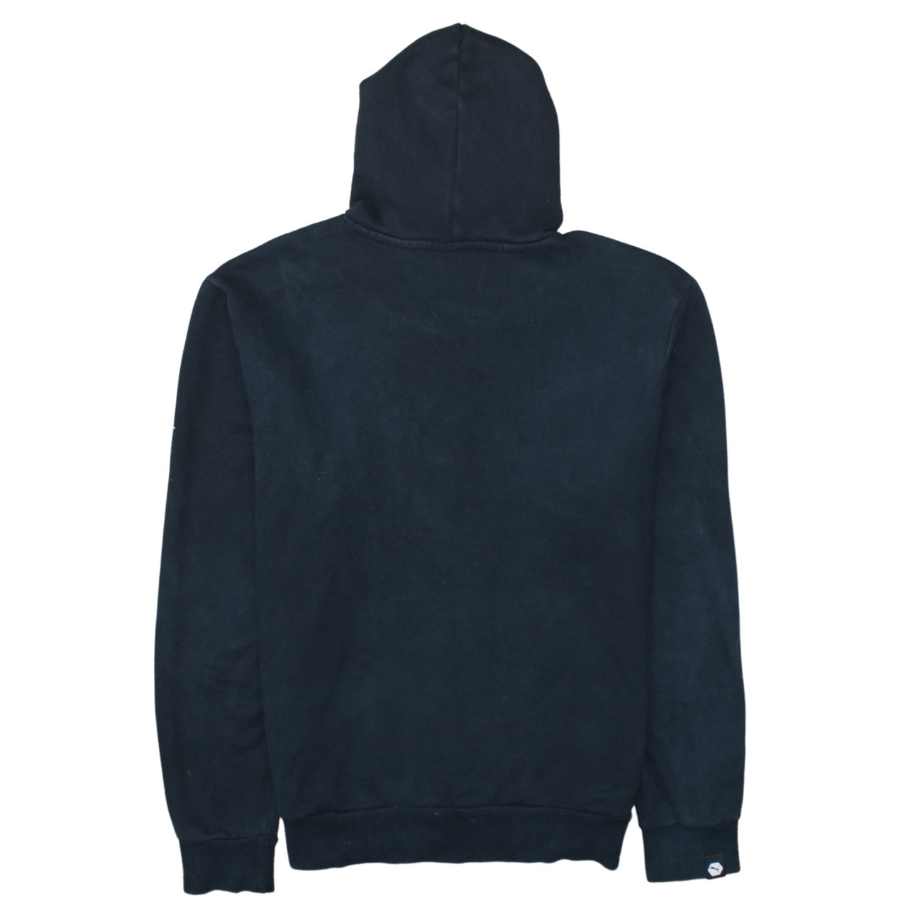 Puma Men Black Pullover Hoodie M Regular Fit Fleece Sportswear