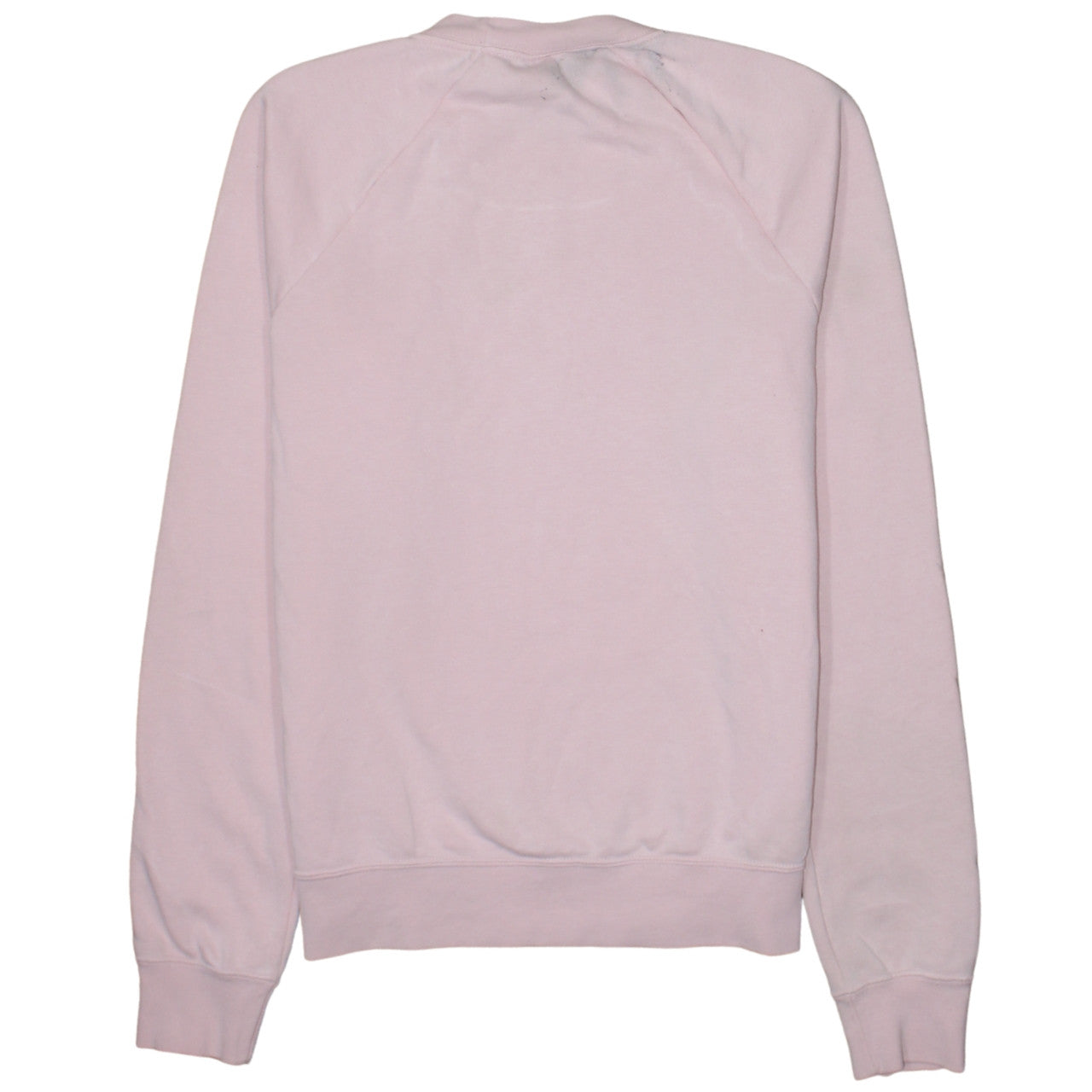 Nike Womens Pink Crew Neck Pullover Sweatshirt XS Cotton Blend