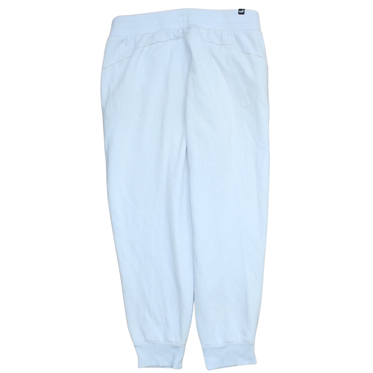 Puma Women Light Blue Jogger Sweatpants XL Cotton Blend Casual