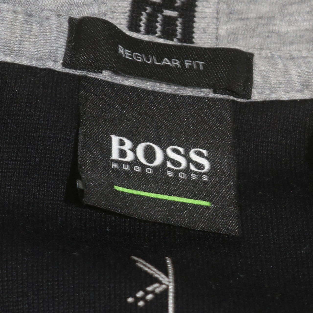 Hugo Boss Men's Black Regular Fit Full Zip Hoodie Size M