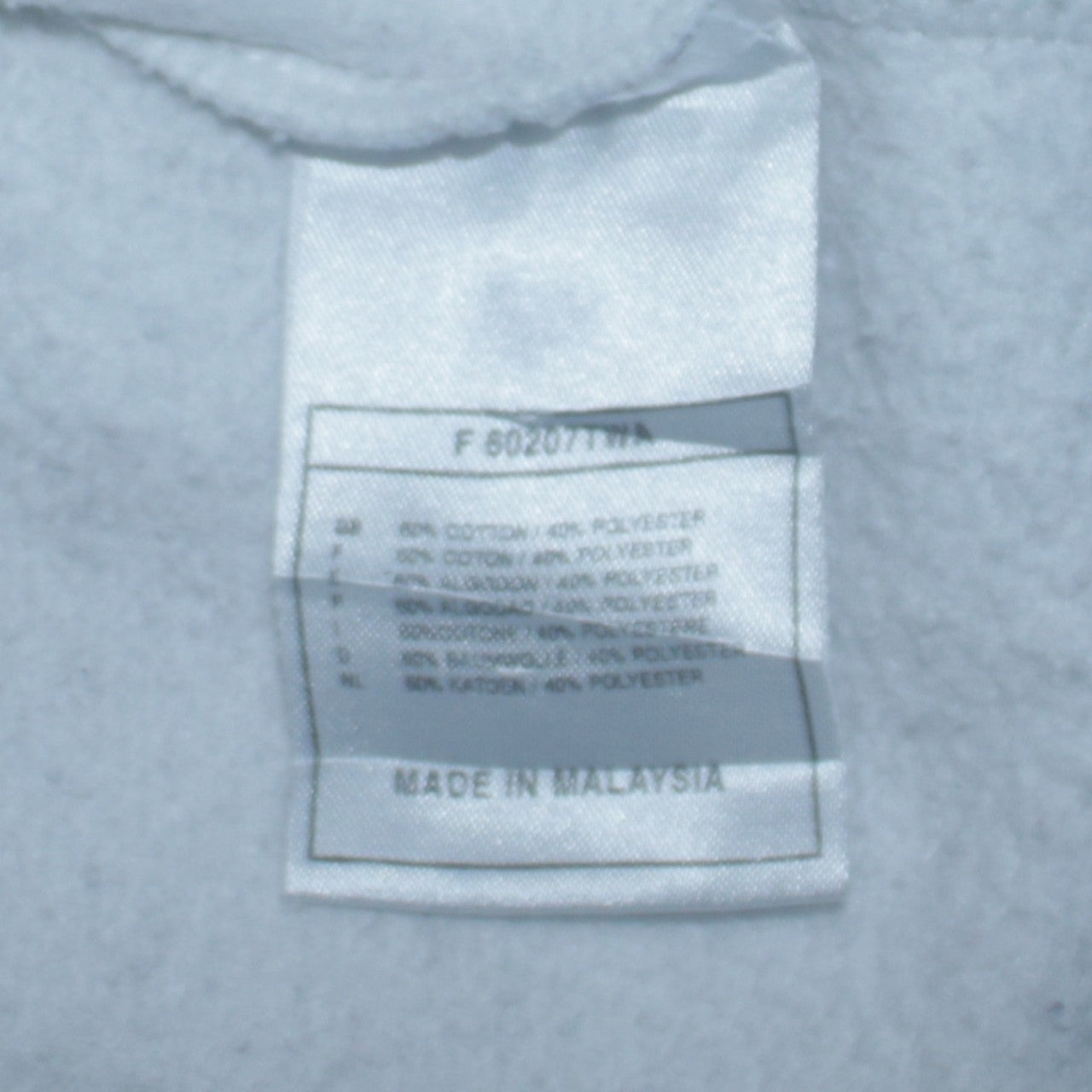Nike Womens Light Grey Blue 1/4 Zip Hoodie Medium Cotton Blend
