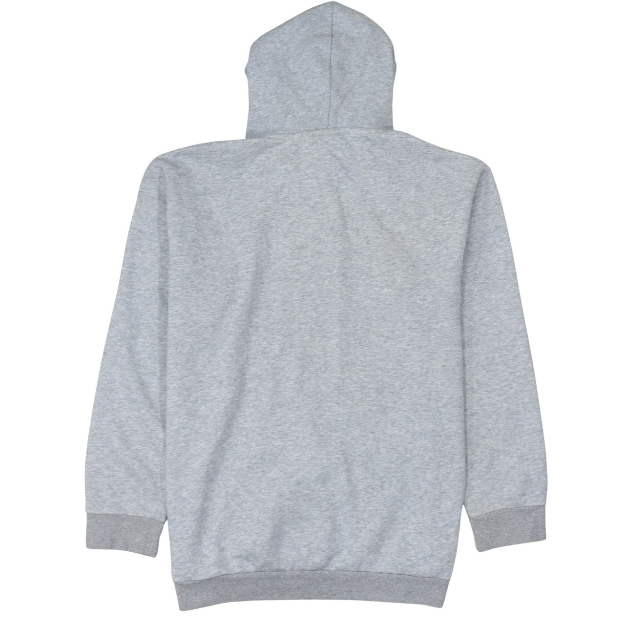 Adidas Mens Grey XL Pullover Hoodie with Logo Graphic Print