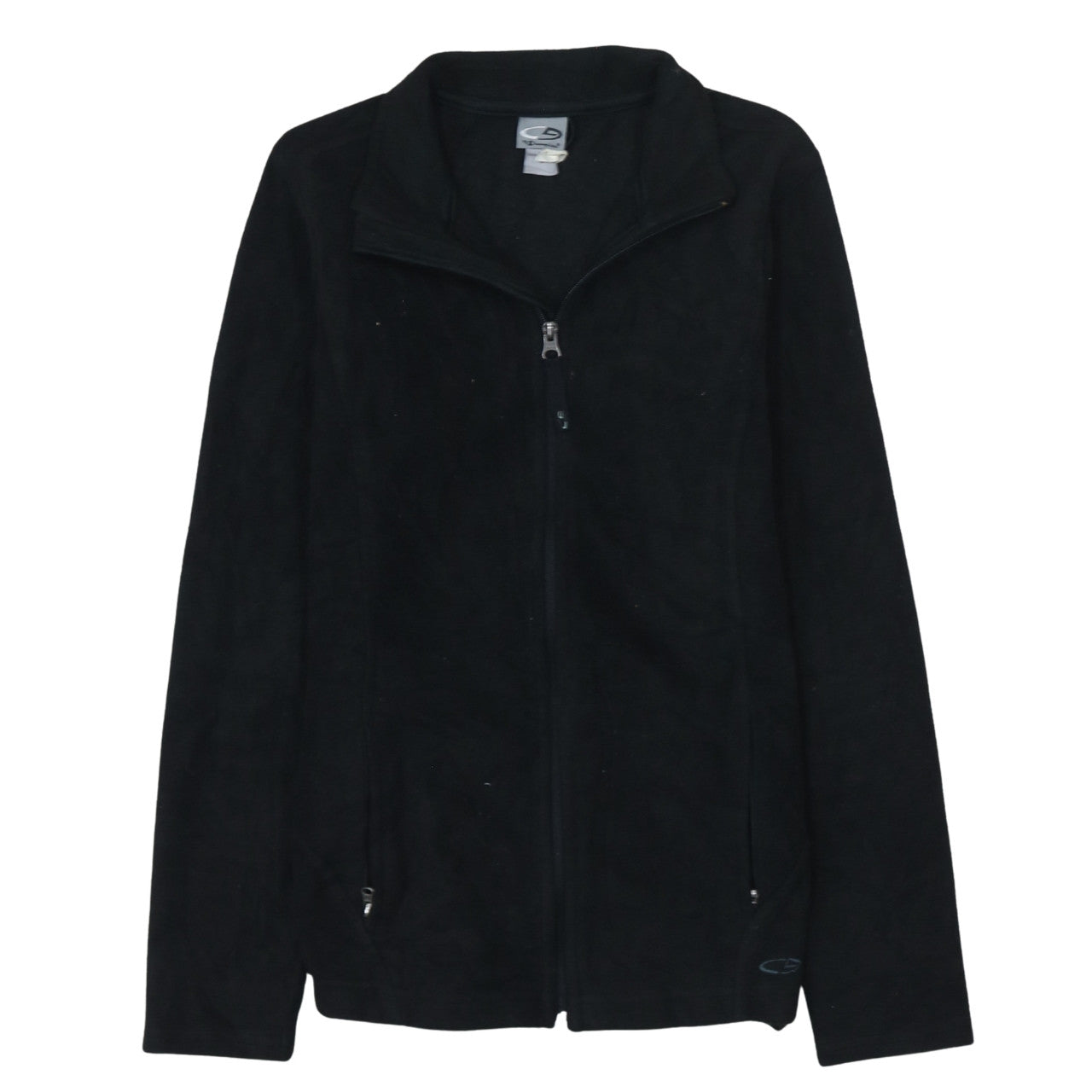 Champion Women's Black Fleece Full Zip Jacket Size S