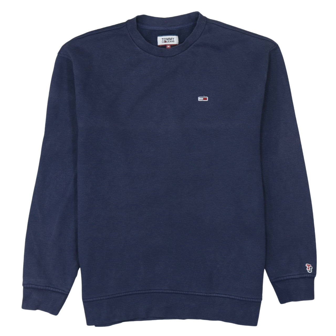 Tommy Jeans Men Blue M Crew Neck Pullover Sweatshirt