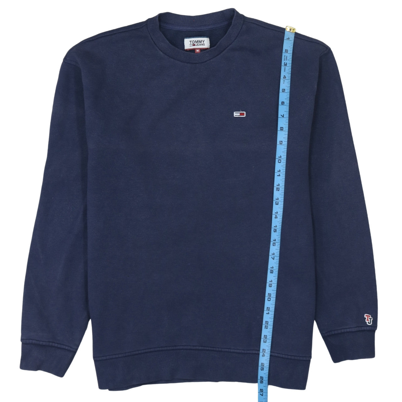 Tommy Jeans Men Blue M Crew Neck Pullover Sweatshirt